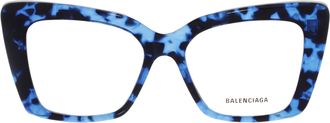 Balenciaga Demo Butterfly Ladies Eyeglasses BB0297O 004 52
