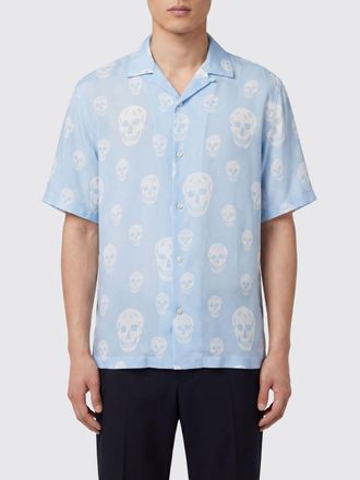 Alexander McQueen McQueen Camicia Skull in viscosa