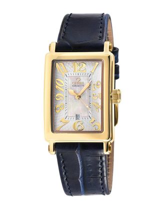 Gevril Group Womens Avenue Of Americas Mini Watch