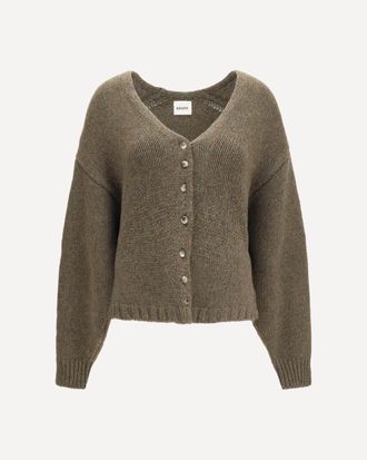 Khaite Axel V-Neck Cardigan Female M