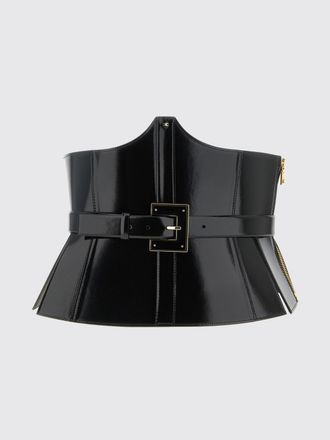 Elisabetta Franchi Classic Genuine Leather Belt for an Elegant Look