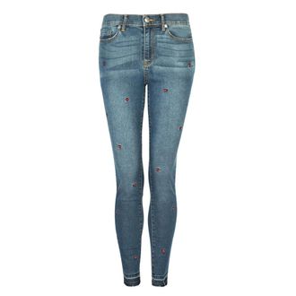 Juicy Couture Skinny Jeans - Dames - Jeans - Blauw - Maat: W26 Denim