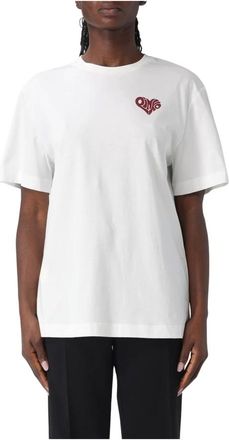 Pinko Pinko, Tops, Dames, Rood, M, T-Shirt manica corta