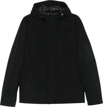 Herno Giacca con cappuccio - - Jackets - Uomo - Nero - 2XL