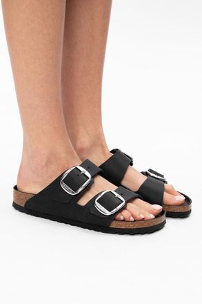 Birkenstock Arizona Big Buckle Sandals, Womens, Black