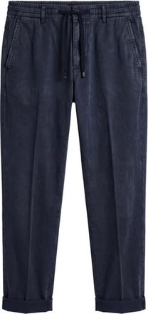 PESERICO Pantalones con cord&oacute;n - Trousers - Hombre - Azul - L