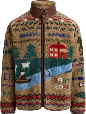 Polo Ralph Lauren Scenic Pile Fleece Jacket 710b26317001
