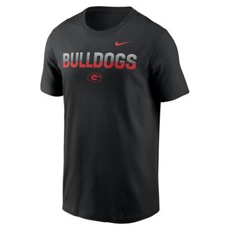 Nike Georgia Primetime Kinetic Nike Mens College T-Shirt in Black | N19900ANGB-59L