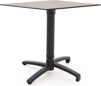 Bellagio la vita attrattiva Bellagio Canzo klaptafel 80x80x73/109cm verstelbaar