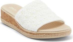 Life Stride Breezy Slide Sandal in Bright White at Nordstrom Rack, Size 6.5
