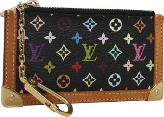 Louis Vuitton Pre-owned Bags, female, Black, Size: ONE SIZE Pre-owned Canvas Wallet