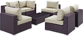 ModWay Convene 7-Piece Outdoor Patio Sectional Set