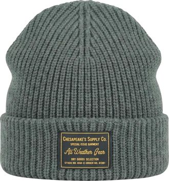 CHESAPEAKE'S Berretto in Lana Mechanics Merinos - - Accessories - unisex - Verde - ONE SIZE
