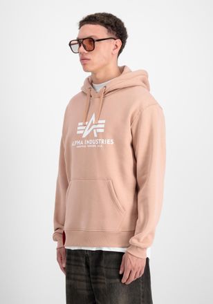 Alpha Industries Hoodie ALPHA INDUSTRIES Basic Hoodie BL, Herren, Gr. XXL, orange (dusty coral), Obermaterial: 80% Baumwolle, 20% Polyester, regular fit, Sweatshirts H