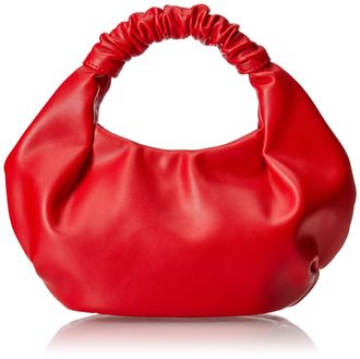 The Drop Damen Addison Soft Volume Tasche mit Tragegriff oben, Rot, Einheitsgr&ouml;&szlig;e