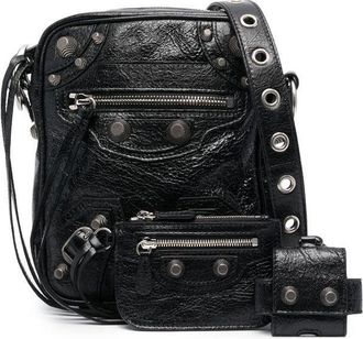 Balenciaga Le Cagole messenger bag - men - Calf Leather - OS - Black