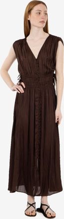 Sessun Prezianni long dress moka
