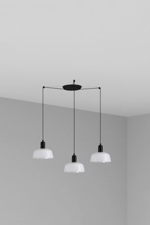 Faro Barcelona Tatawin S L&aacute;mpara Colgante 3 Luces Blanca 20340-116-3l