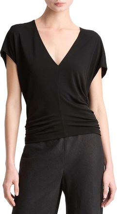Vince Flutter Sleeve V Neck