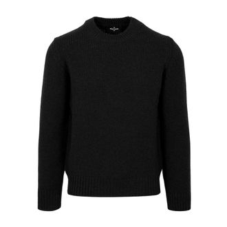 Gran Sasso Jersey de cuello redondo - Knitwear - Hombre - Negro - 2XL