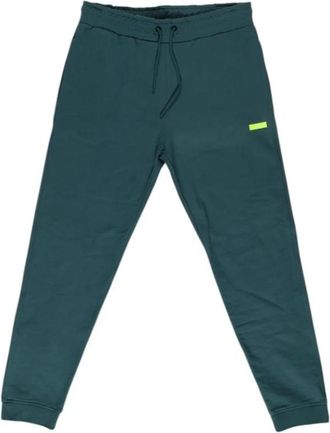RefrigiWear Zwarte Katoenen Sportbroek - Heren - Sweatpants - Groen - XL - Katoen - Broeken