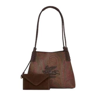 Etro Etro, Shoulder Bags, female, Brown, Size: ONE SIZE Piccola Libra Tote