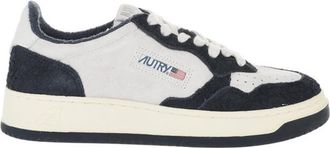 Autry Blue Color Block Medalist Sneakers
