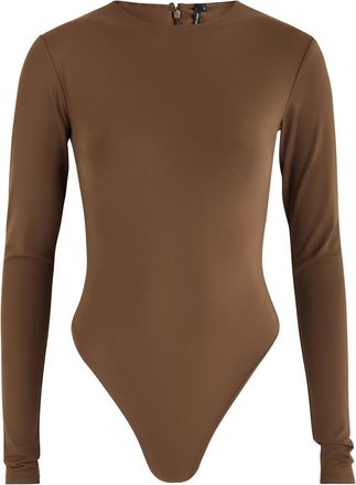 Entire studios Stretch-nylon Bodysuit - Brown - Xxs (UK4 /xxs)