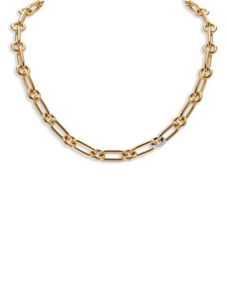 Pragnell 18K yellow gold mini Havana diamond necklace - women - 18kt Yellow Gold/Diamond - One Size