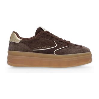 Scotch & Soda Schoenen, Dames, Bruin, 39 EU, Su&egrave;de, Minny Sneakers