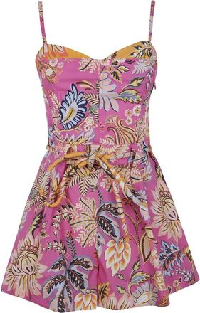 Farm Rio Playsuits - Dames - Playsuits - Roze - M - Jumpsuits & Playsuits
