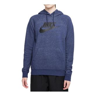 Nike Nsw Esstential Fleece Hoodie Navy Blue BV4126-410