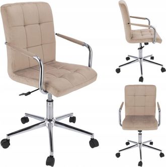 OEM Silla Quatro De Terciopelo Beige