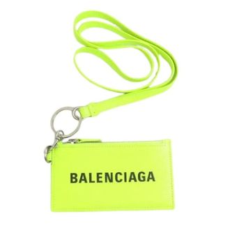 Balenciaga Pre-owned Accessories, unisex, Yellow, Size: ONE SIZE Pre-owned Vintage Leather Wallet