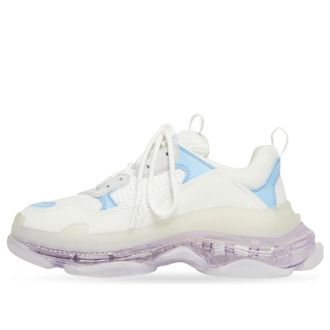 Balenciaga (WMNS) Balenciaga Triple S Clear Sole - Light Blue Purple 544351W2GA39944