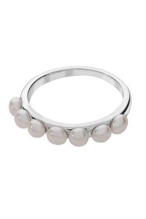 Lucy Quartermaine Royal Pearl Ring in Sterling Silver at Nordstrom, Size 8.5