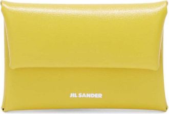 Jil Sander Folded wallet - women - Calf Leather - One Size - Green