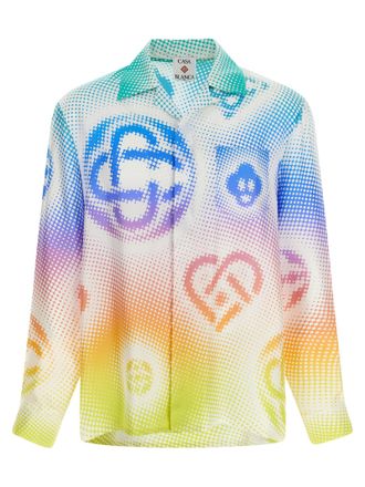 Casablanca Silk Mens Blouse