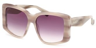 Max Mara MM0098 GLIMPSE6 60Z Womens Sunglasses Brown Size 57