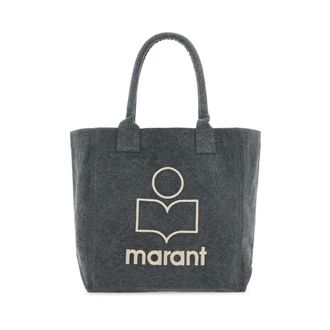 Isabel Marant Dames, Tassen, Grijs, Maat: ONE Size Katoen