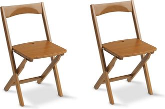 Arredamenti Italia Set of 2 Diana Chairs, Cherry