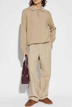 Sams&oslash;e & Sams&oslash;e Savalentin Trousers, Mens, Beige