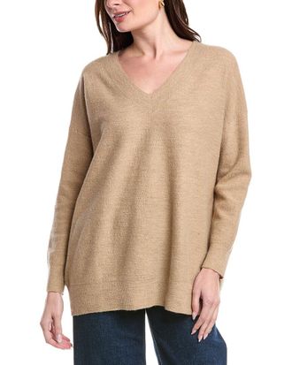 Eileen Fisher Eileen Fisher V-Neck Wool Sweater