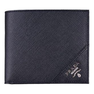 Prada SS26 Saffiano Leather Wallet Black 2MO513-QME-F0002