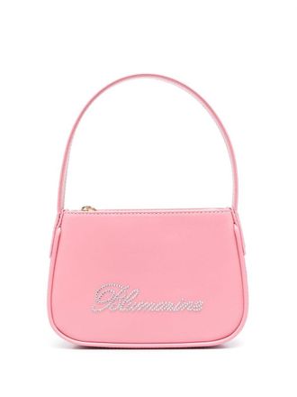 Blumarine Tas verfraaid met stras - Roze
