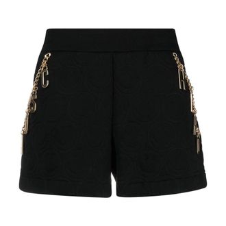 Moschino A-Line Shorts - female - Moschino - Short Shorts - Black - S - Shorts