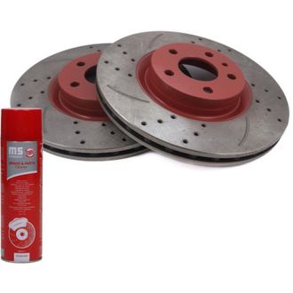 OEM Discos De Freno Delanteros 24012201451se-set-ms 2 Piezas Sport-e