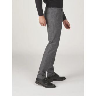 Zilton Broek - Heren - Slim Fit Broeken - Grijs - W33 L34 - Broeken