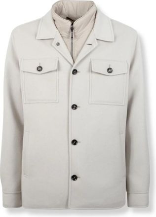 Moorer Sobrecamisa Dossi - Jackets - Hombre - Gris - 2XL