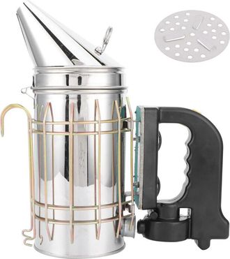 Gabrielle Ahumador De Miel, Ahumador El&eacute;ctrico De Acero Inoxidable Para Colmenas Con Mango Aislante T&eacute;rmico, Equipo De Apicultura, Ahumador El&eacute;ctrico Para Abeja